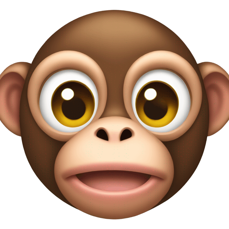 Ham monkey emoji