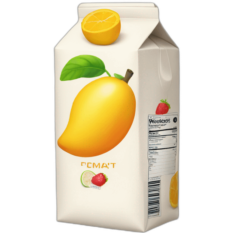 fruit juice carton emoji