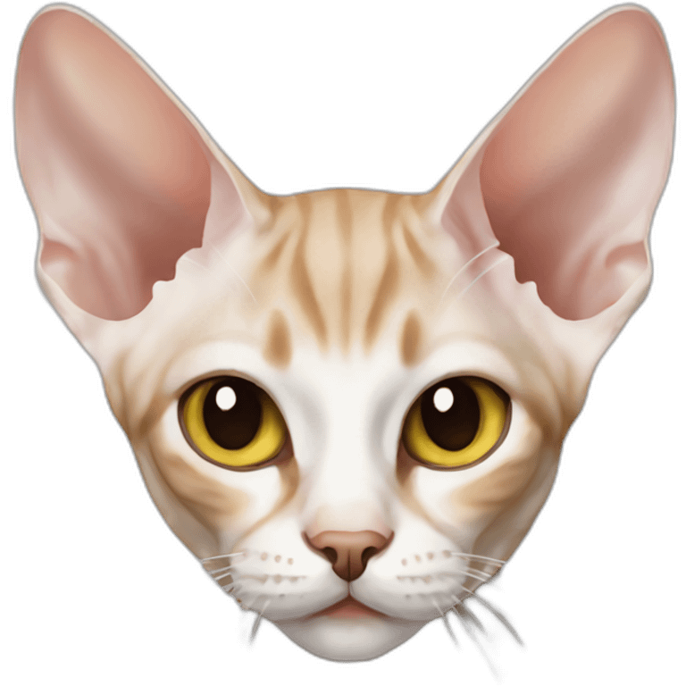 Devon Rex cat emoji