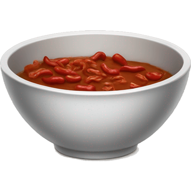 A Bowl Of Chili That Has Fallen On Hard Times emoji