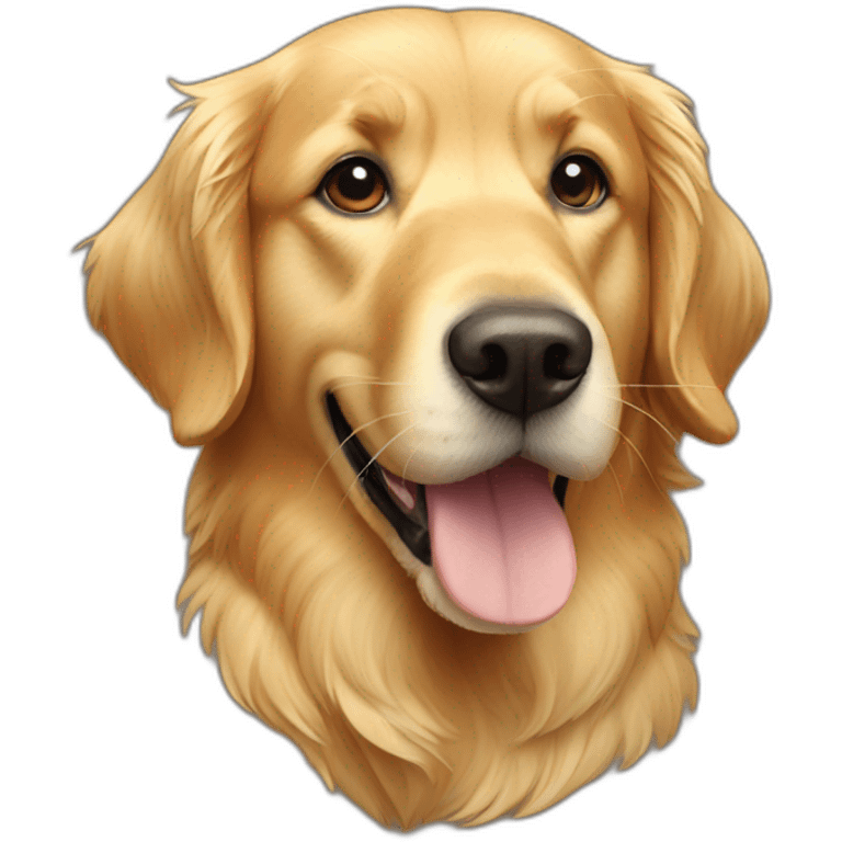 Golden retriever  emoji