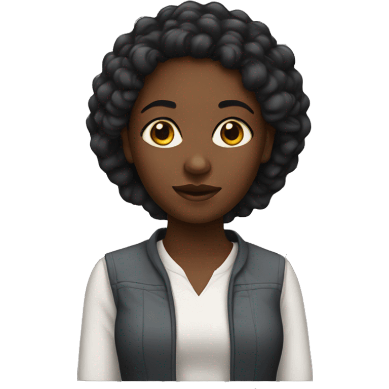 Black girl  emoji