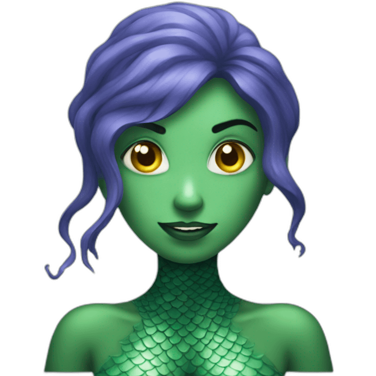 evil mermaid emoji