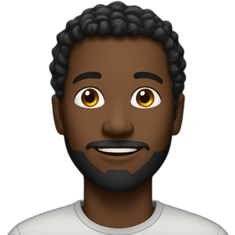 Black man emoji