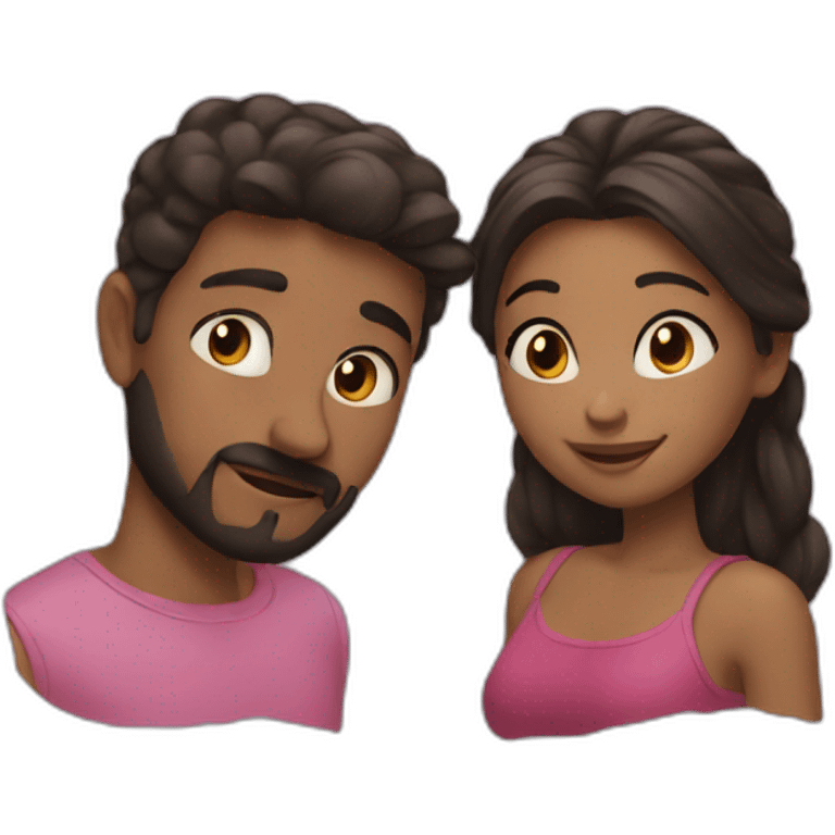 cinima couple love emoji