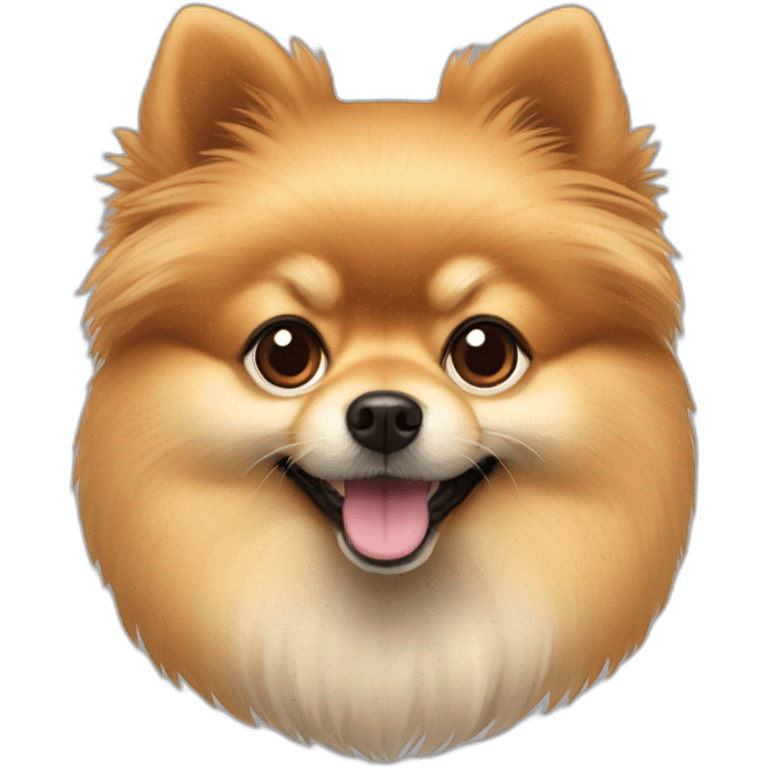 Pomeranian-dog emoji