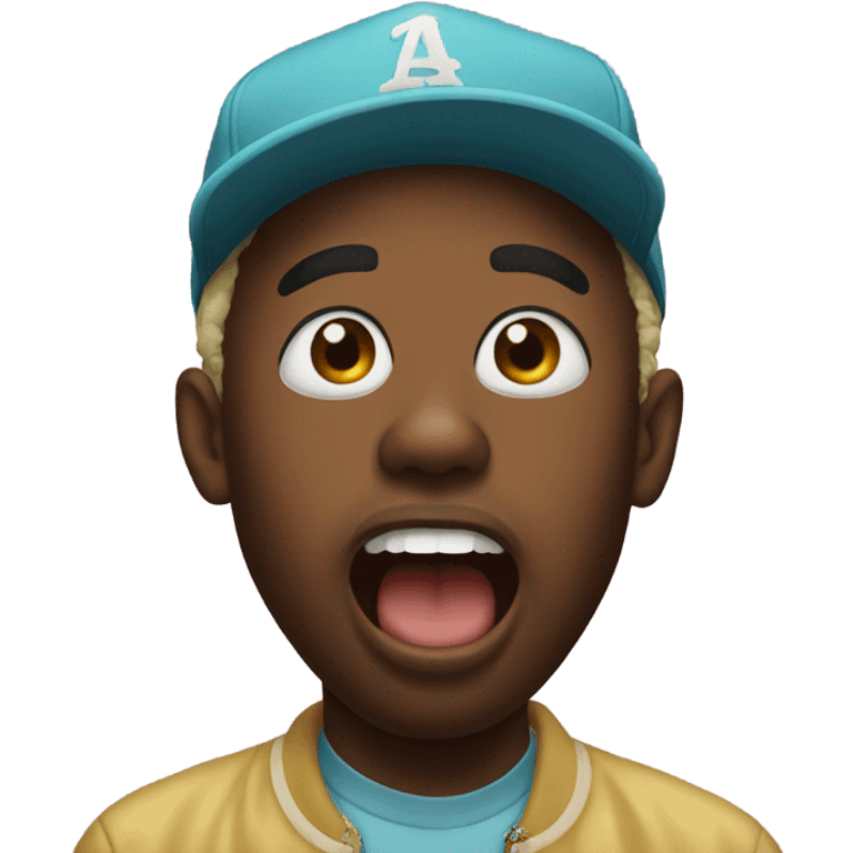 Tyler the creator singing  emoji