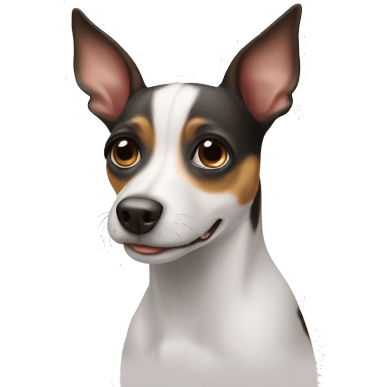 Fat rat terrier  emoji