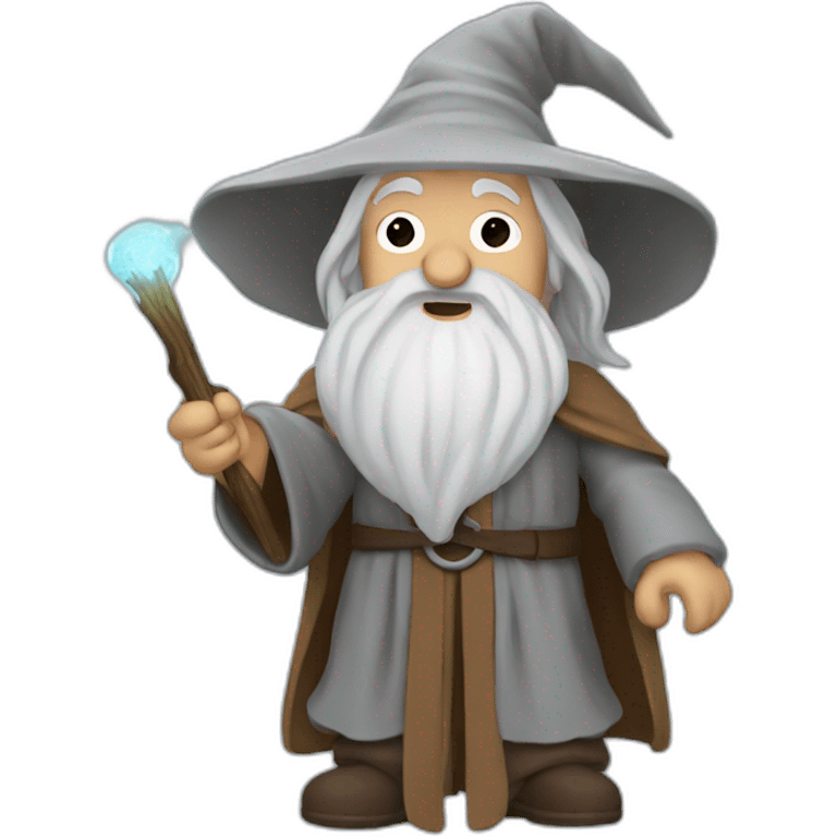 gandalf telling a story emoji