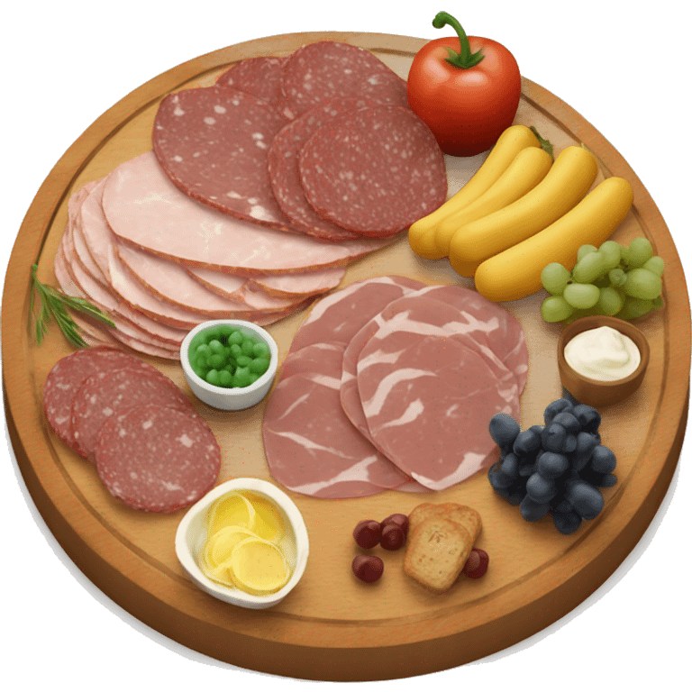 Charcuterie board emoji