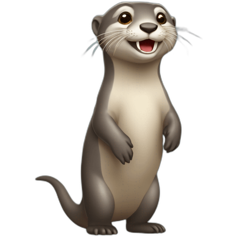 Loutre sur éléphant emoji