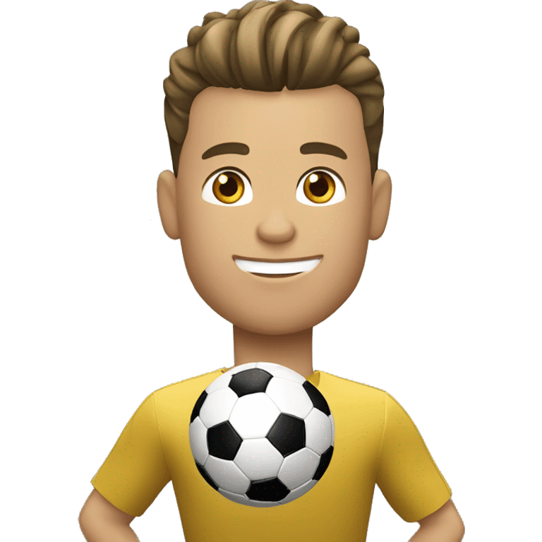 Christiano Ronaldo qui gagne le ballon d’or emoji