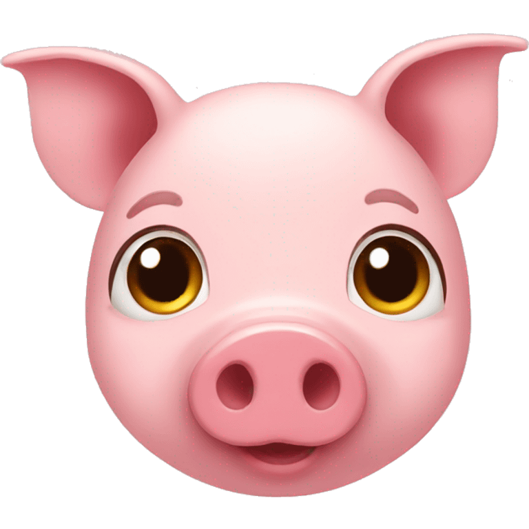 Little pig face emoji