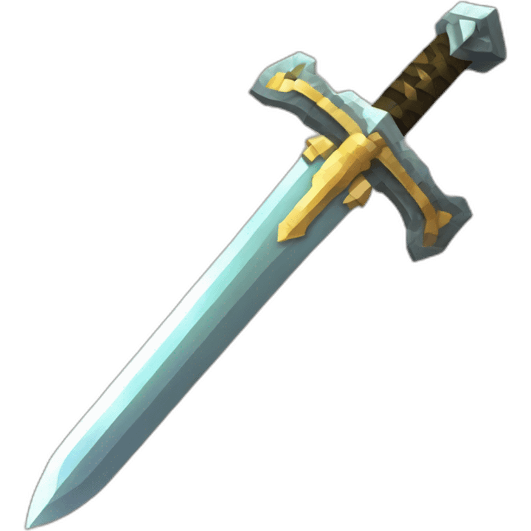 Minecraft Powerfull Sword emoji