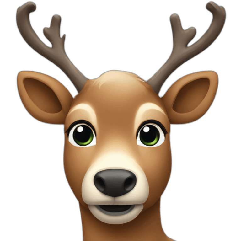 swedish reindeer emoji