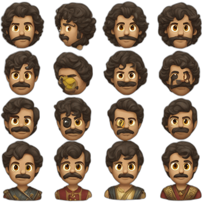 melchor gaspar y baltasar emoji