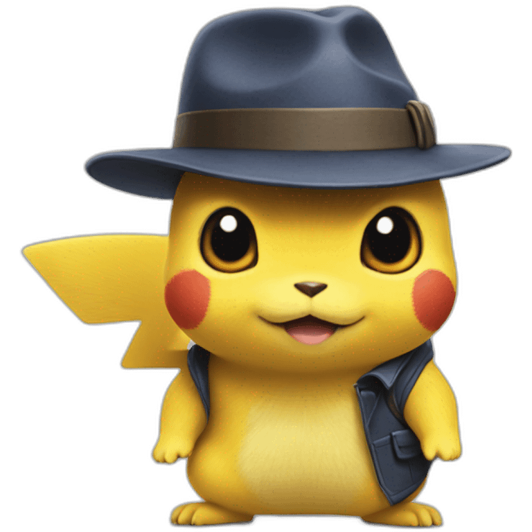 Detective pikachu emoji