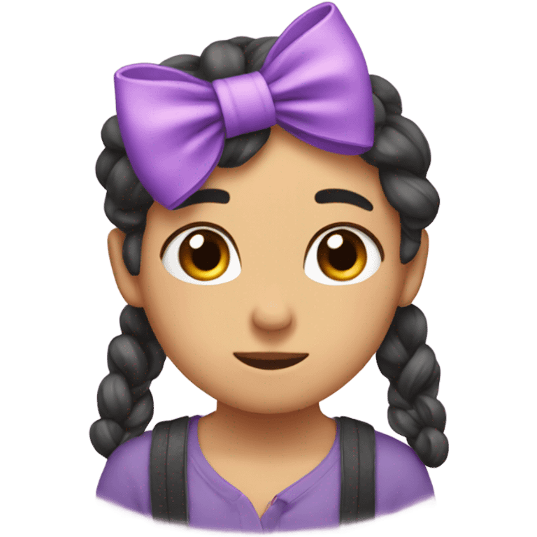 Cute bow  emoji