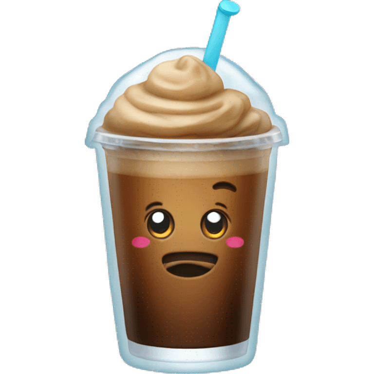 Iced coffe  emoji