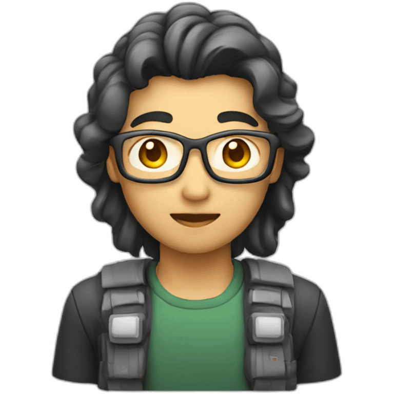 asian software developer emoji