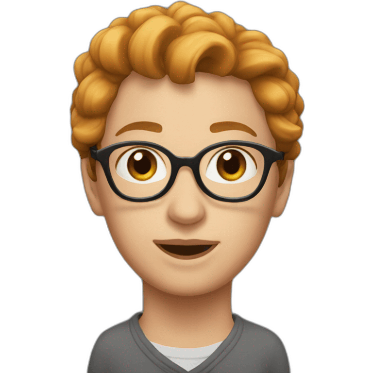 With barb emoji