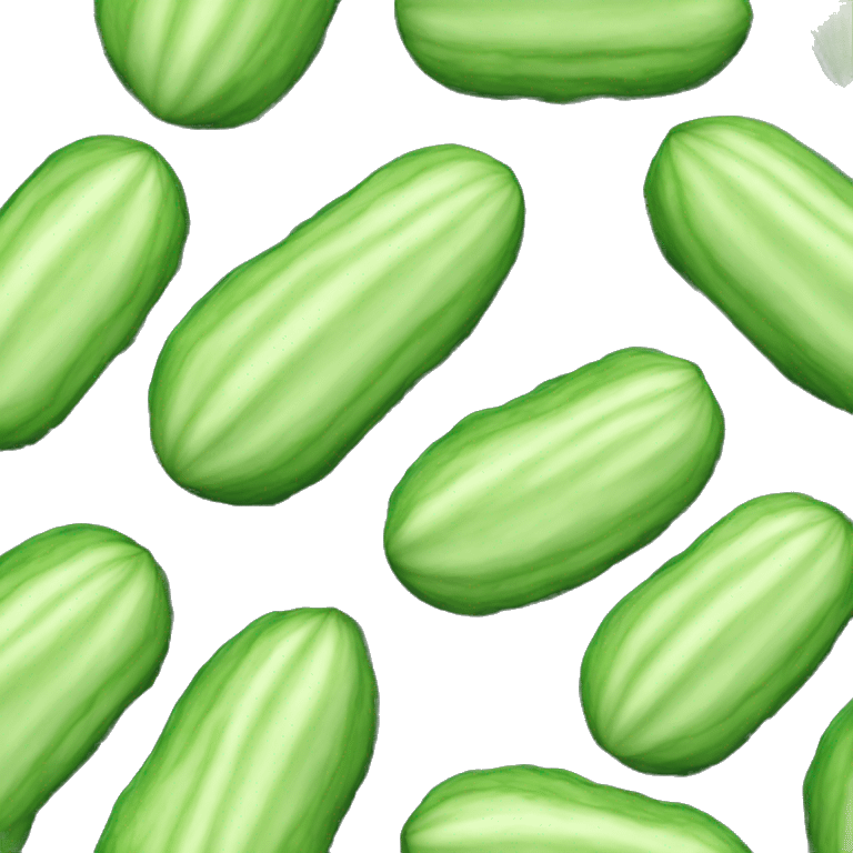 Vainy cucumber emoji