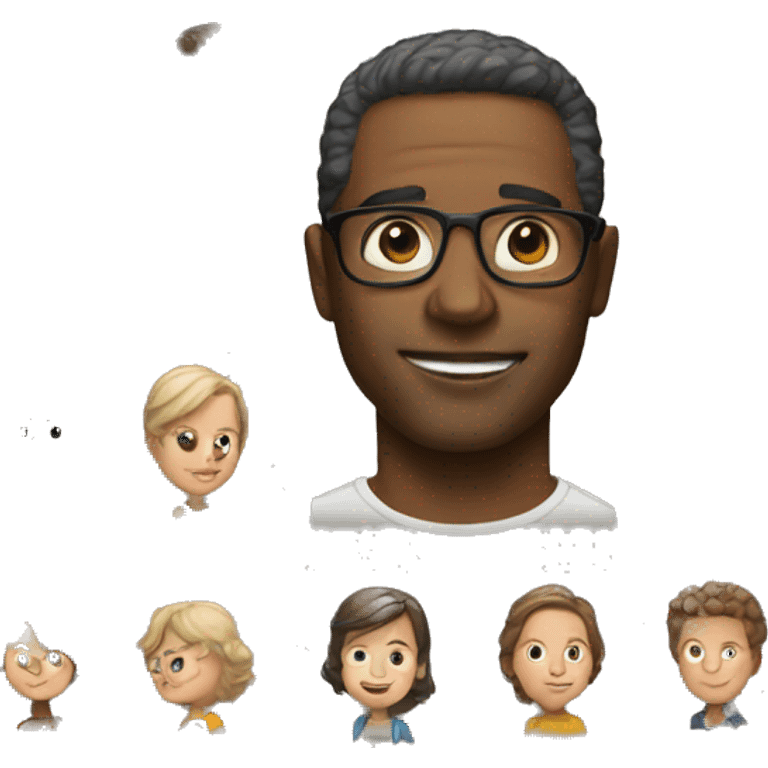 Impactful and standout human emoji