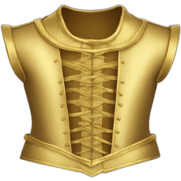 golden bodice emoji