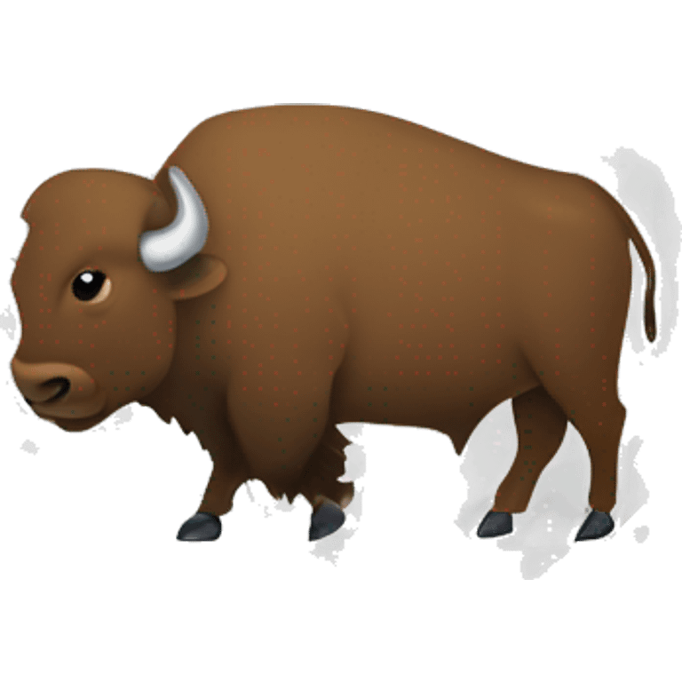 Buffalo golf ball emoji