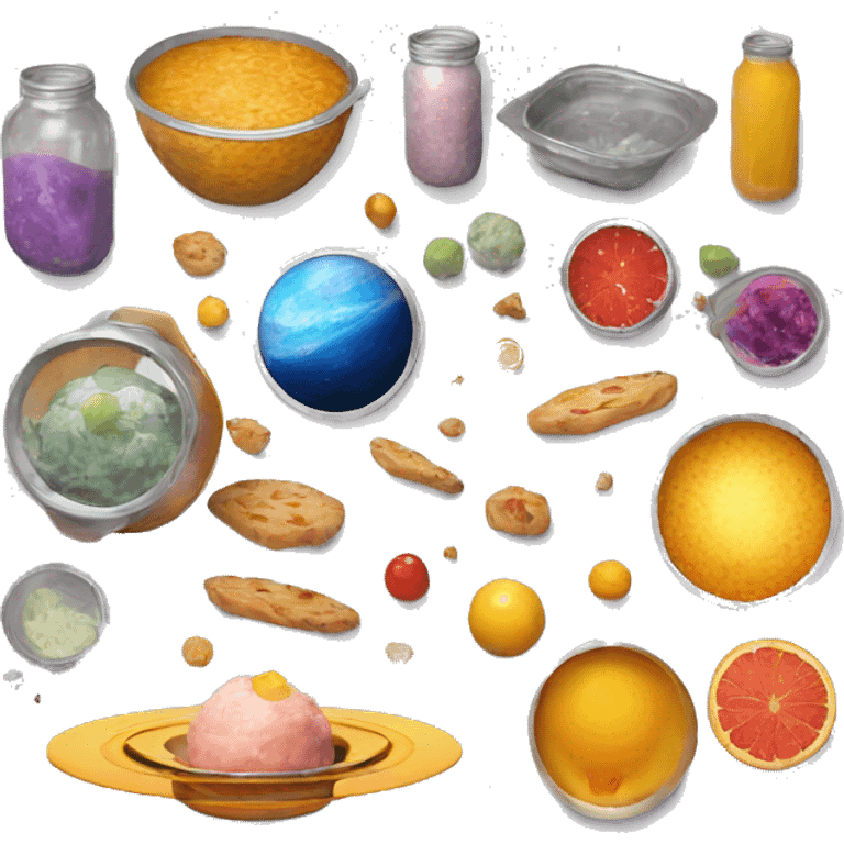 space food still life emoji