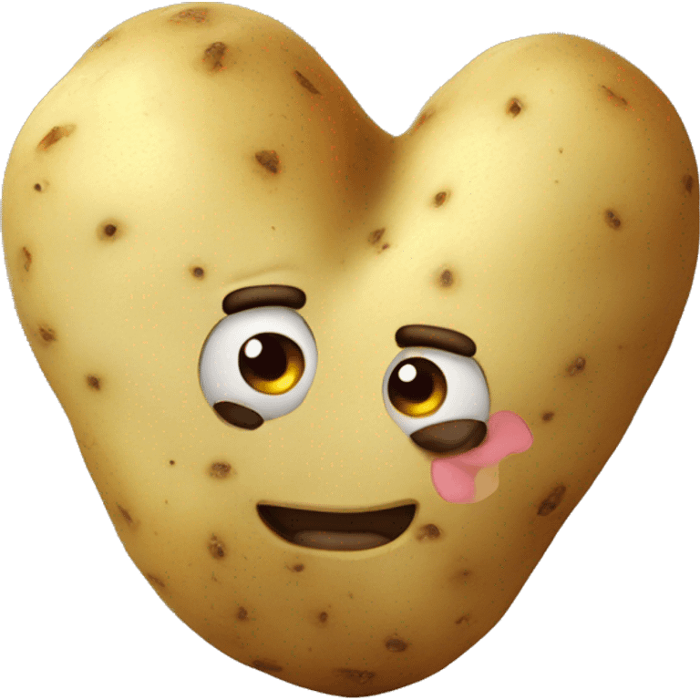  potato heart emoji