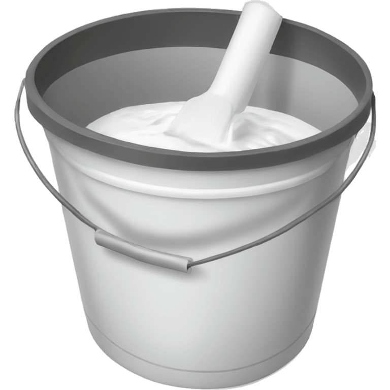 white-paint-bucket-mixing emoji