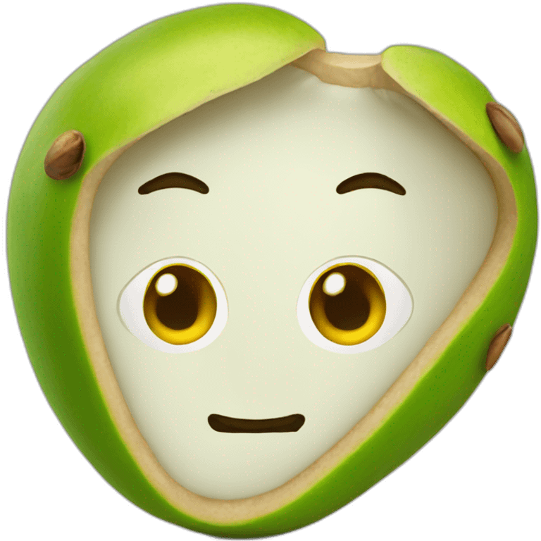 pistachio emoji