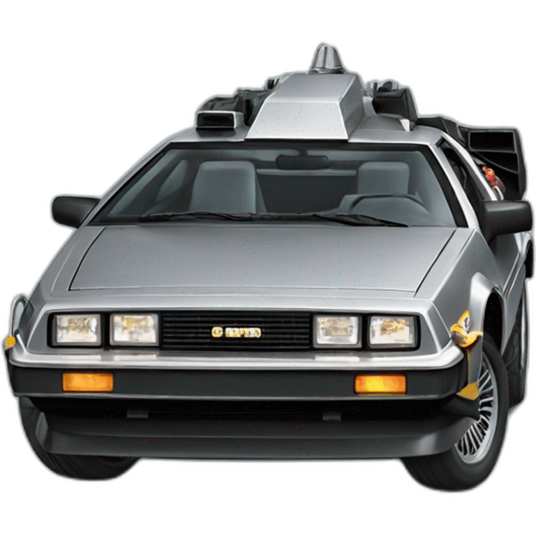 back to the future emoji