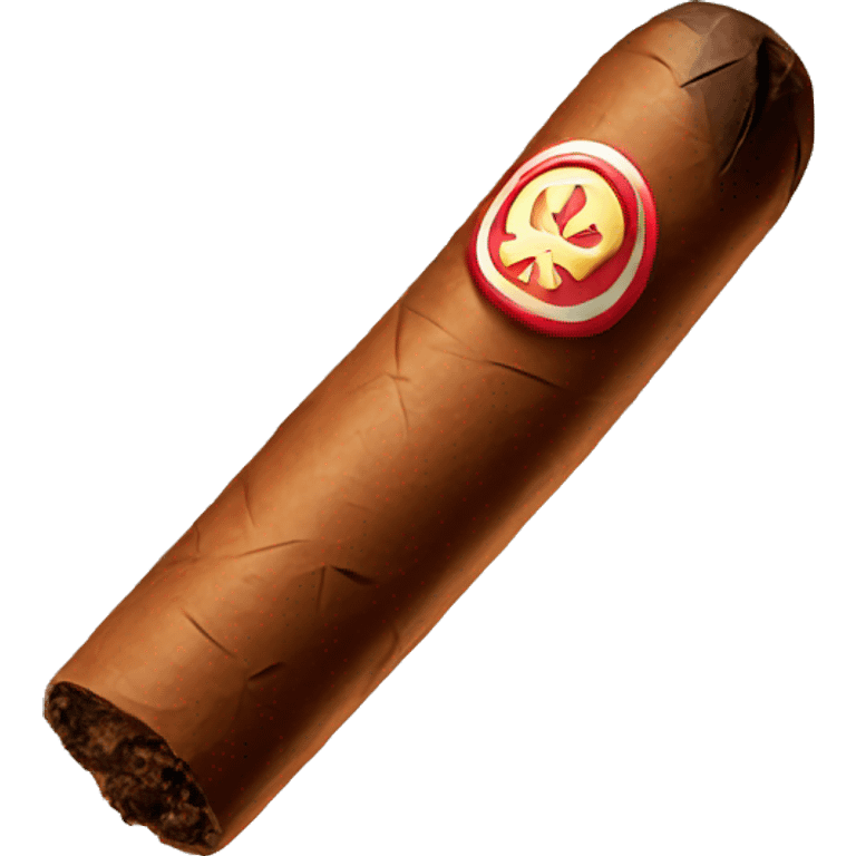 Lit cigar emoji