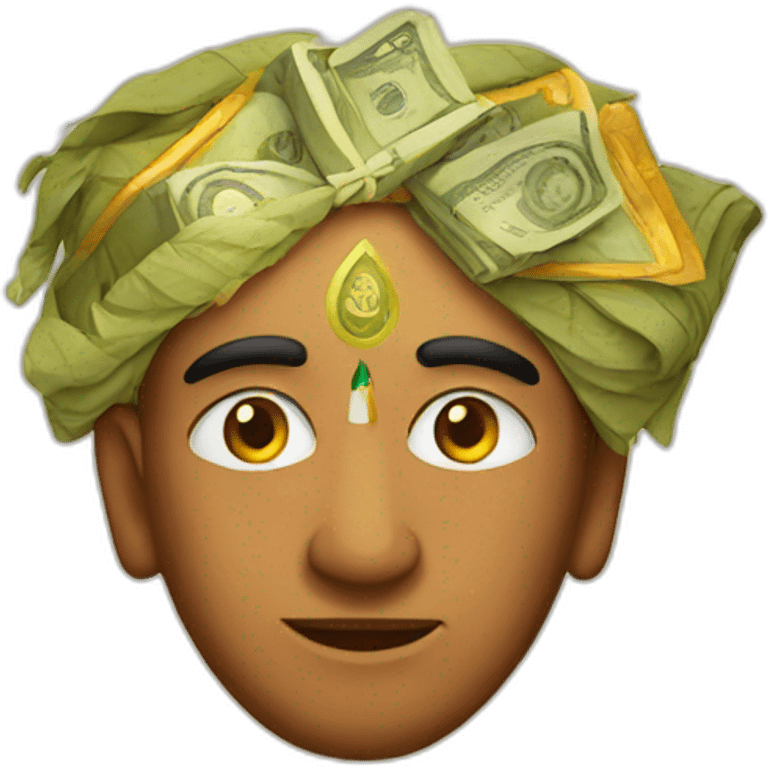 Indian money emoji