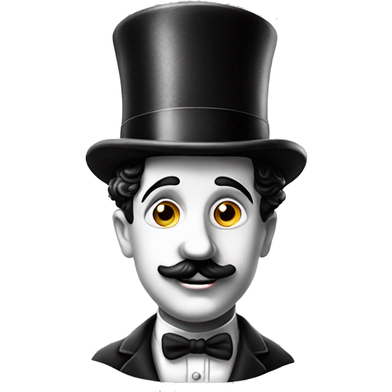 Charlie chaplin mit Stock emoji