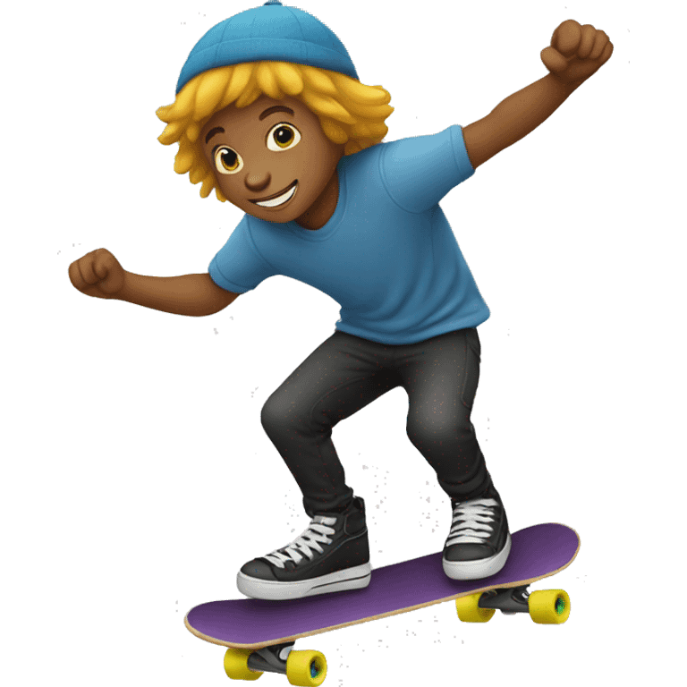 skater boy emoji