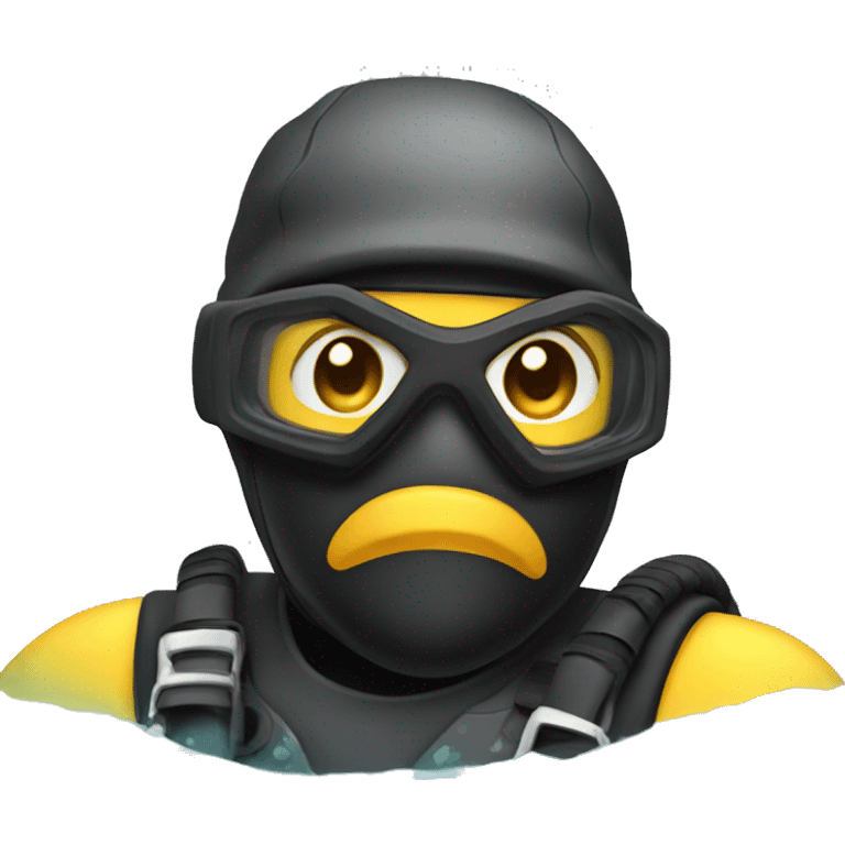 Scuba ninja emoji