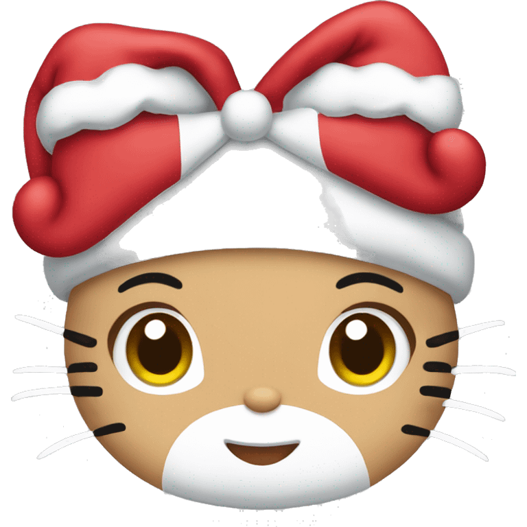 hello kitty christmas  emoji