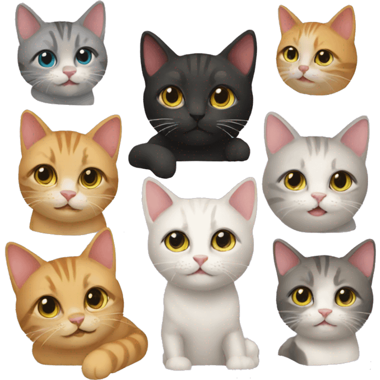 cat party  emoji