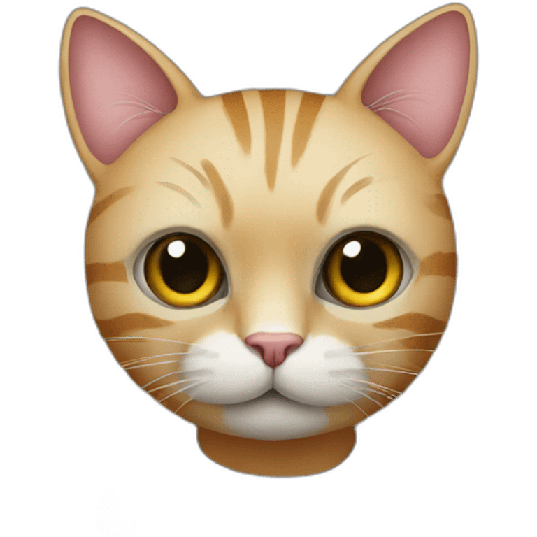 cat wearing rob mask emoji