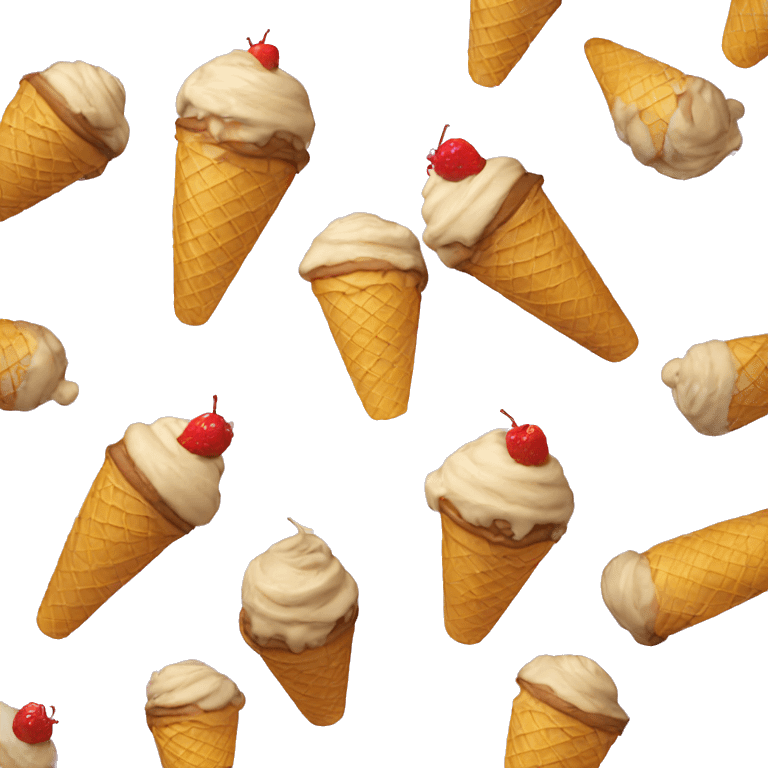 ice cream emoji