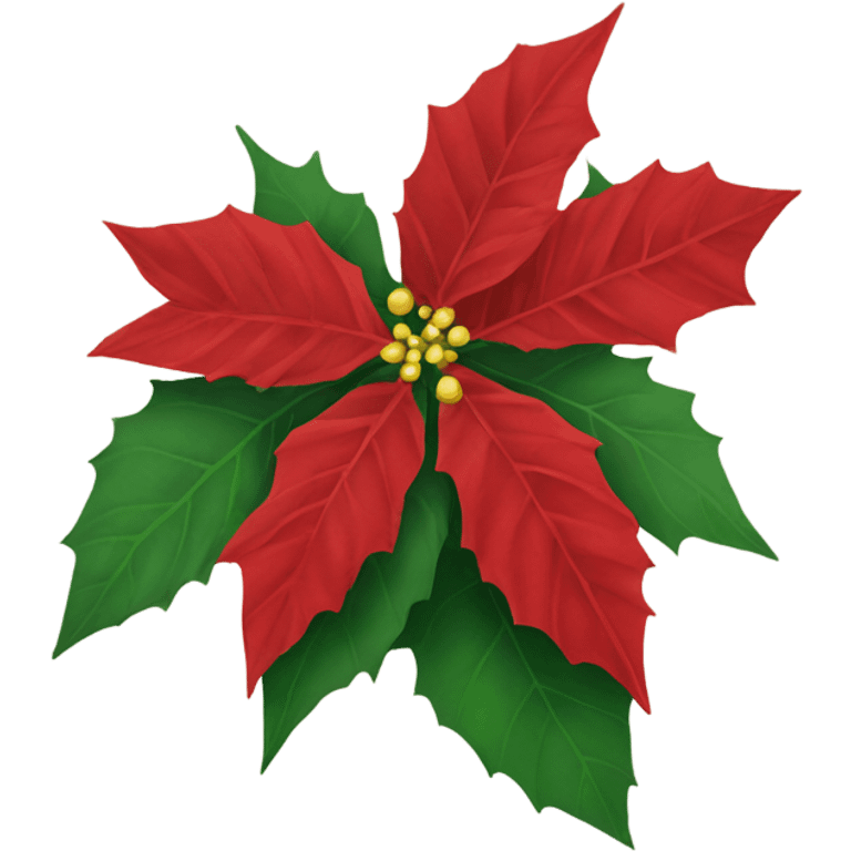 poinsettia emoji