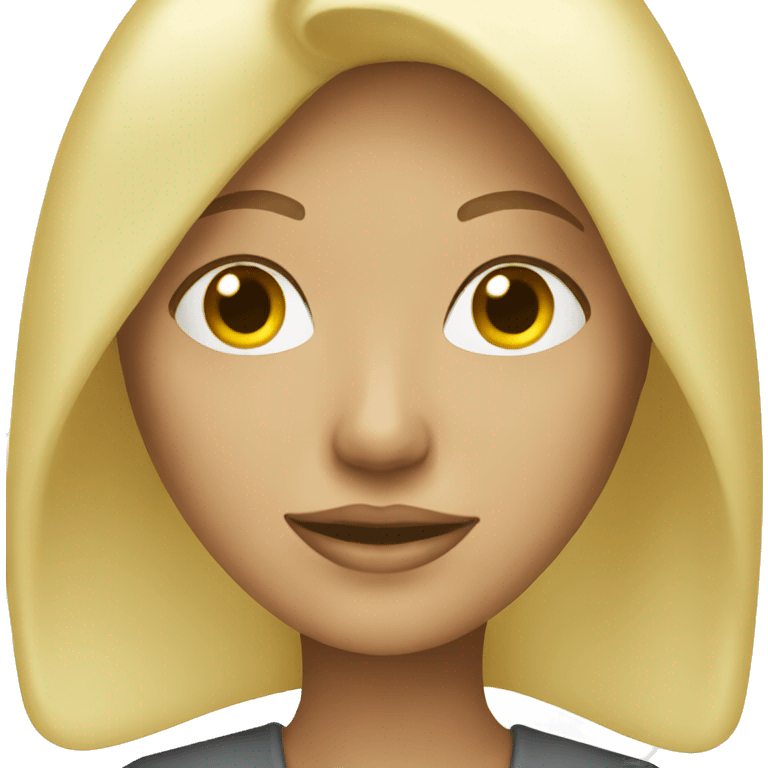  blonde emoji