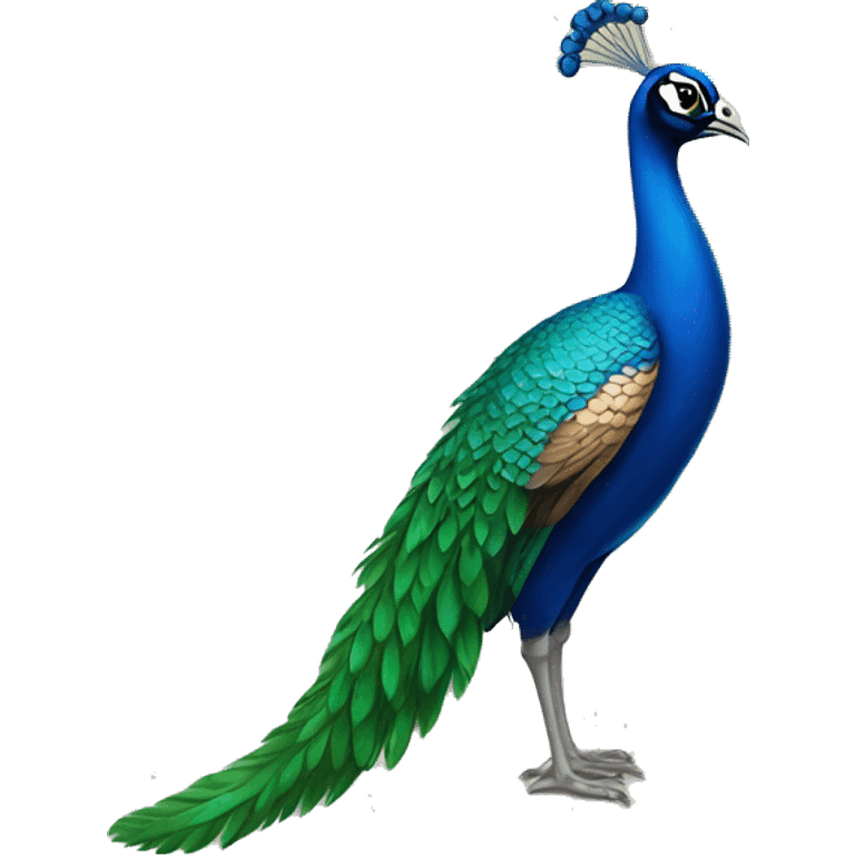 peacock feather with Krishna  emoji