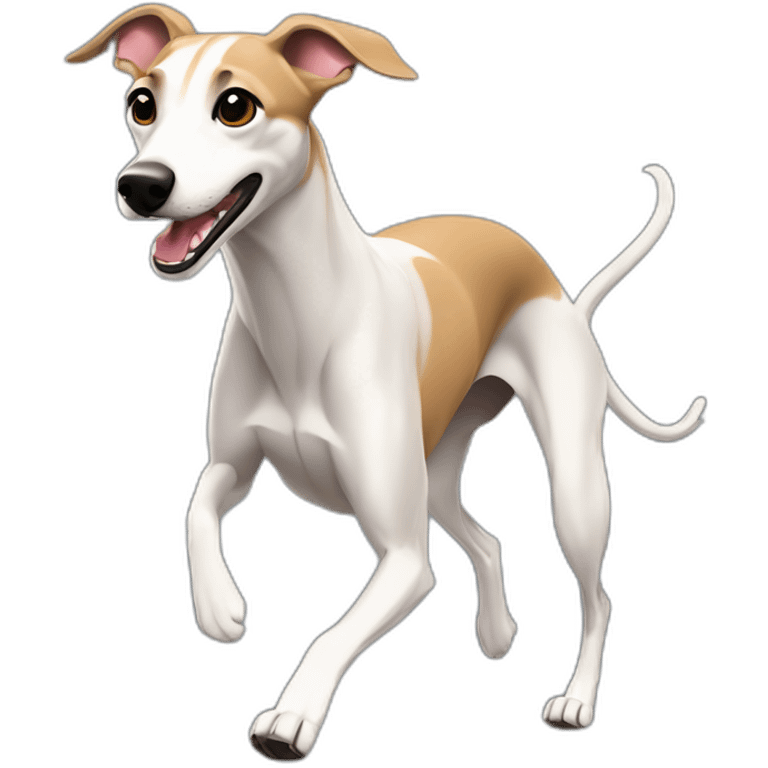 findle brawn whippet running emoji