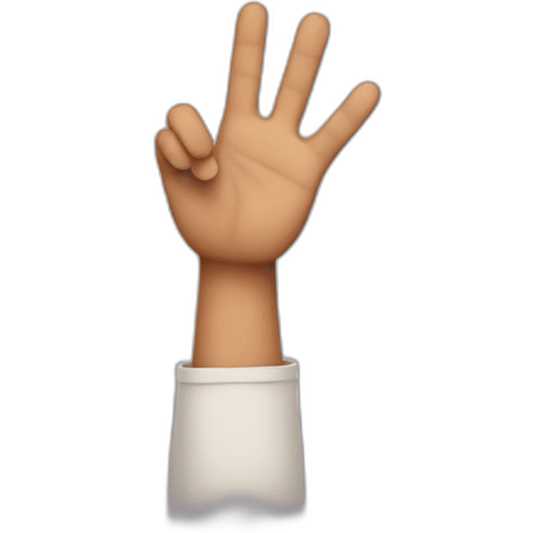 Hello one hand up boy emoji  emoji