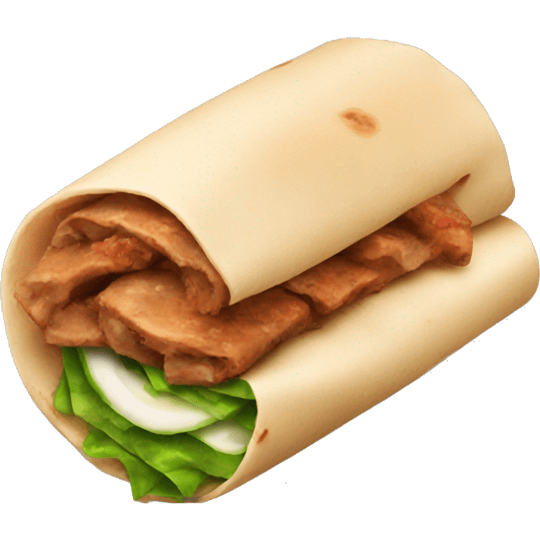 doner wrap emoji