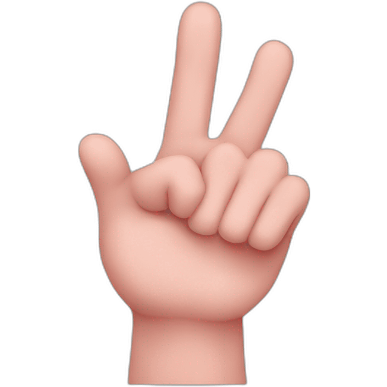 pinky finger raised emoji